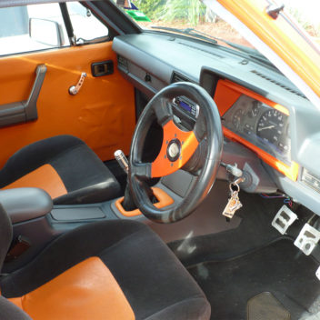 Muscle car interiors
